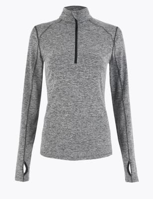 Half Zip Run Top | GOODMOVE | M\u0026S