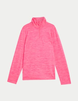 Half Zip Sports Top (6-16 Yrs) Image 2 of 6