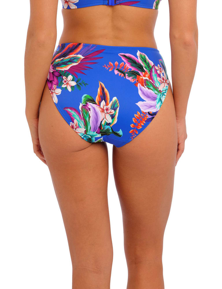 Halkidiki Floral Mid Rise Bikini Bottoms 3 of 5