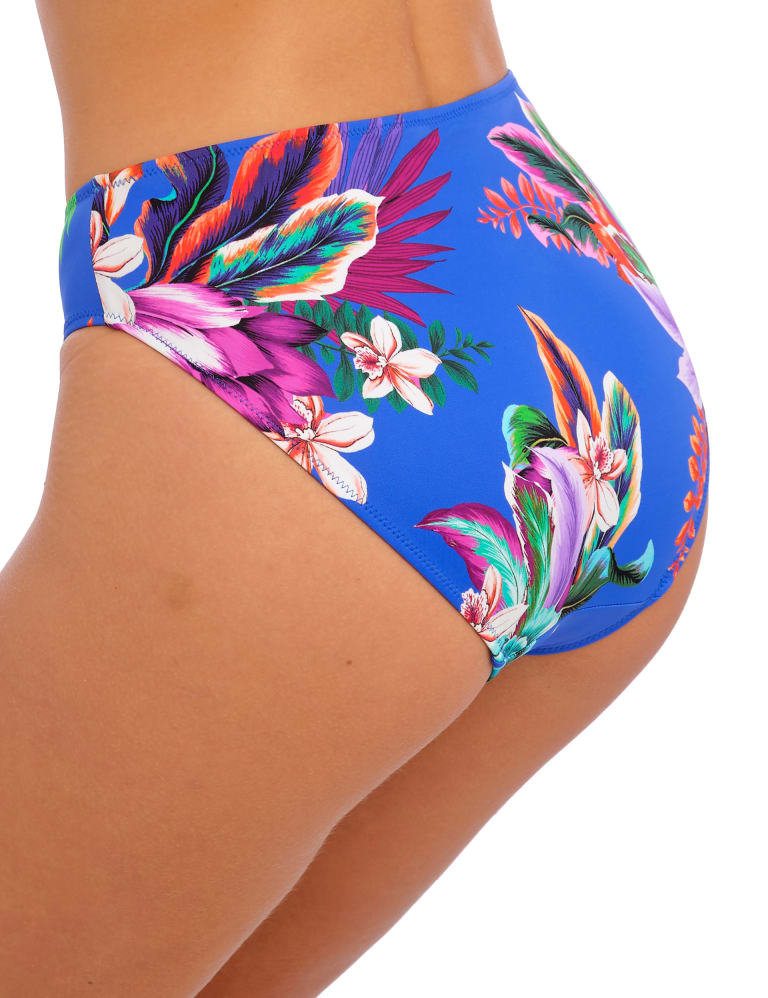 Halkidiki Floral Mid Rise Bikini Bottoms 4 of 5