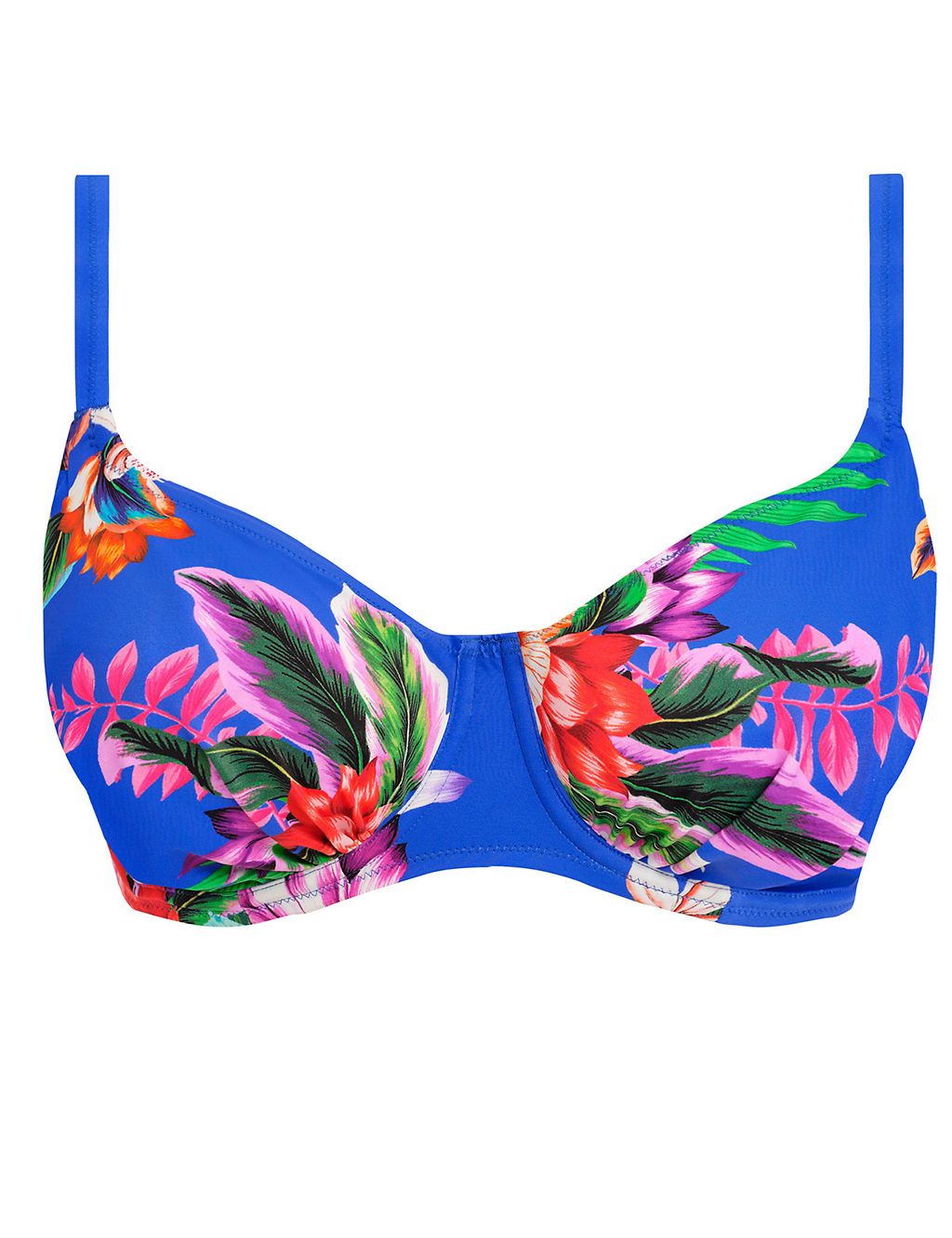 Halkidiki Floral Wired Bikini Top 1 of 5