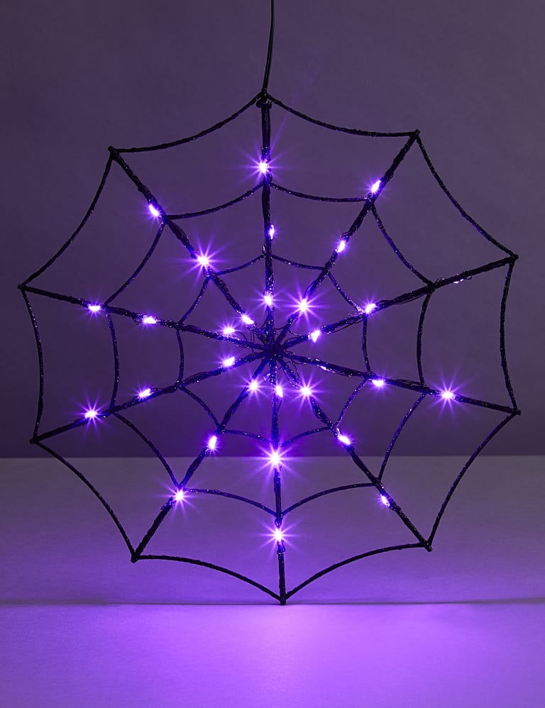 Halloween light up spider web new arrivals