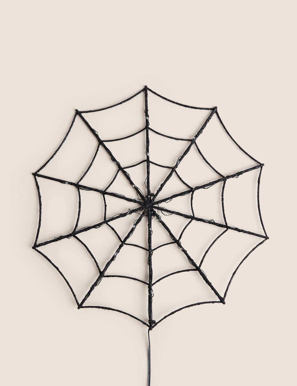 Halloween Spider Web Light Up Wall Hanging 1 of 5