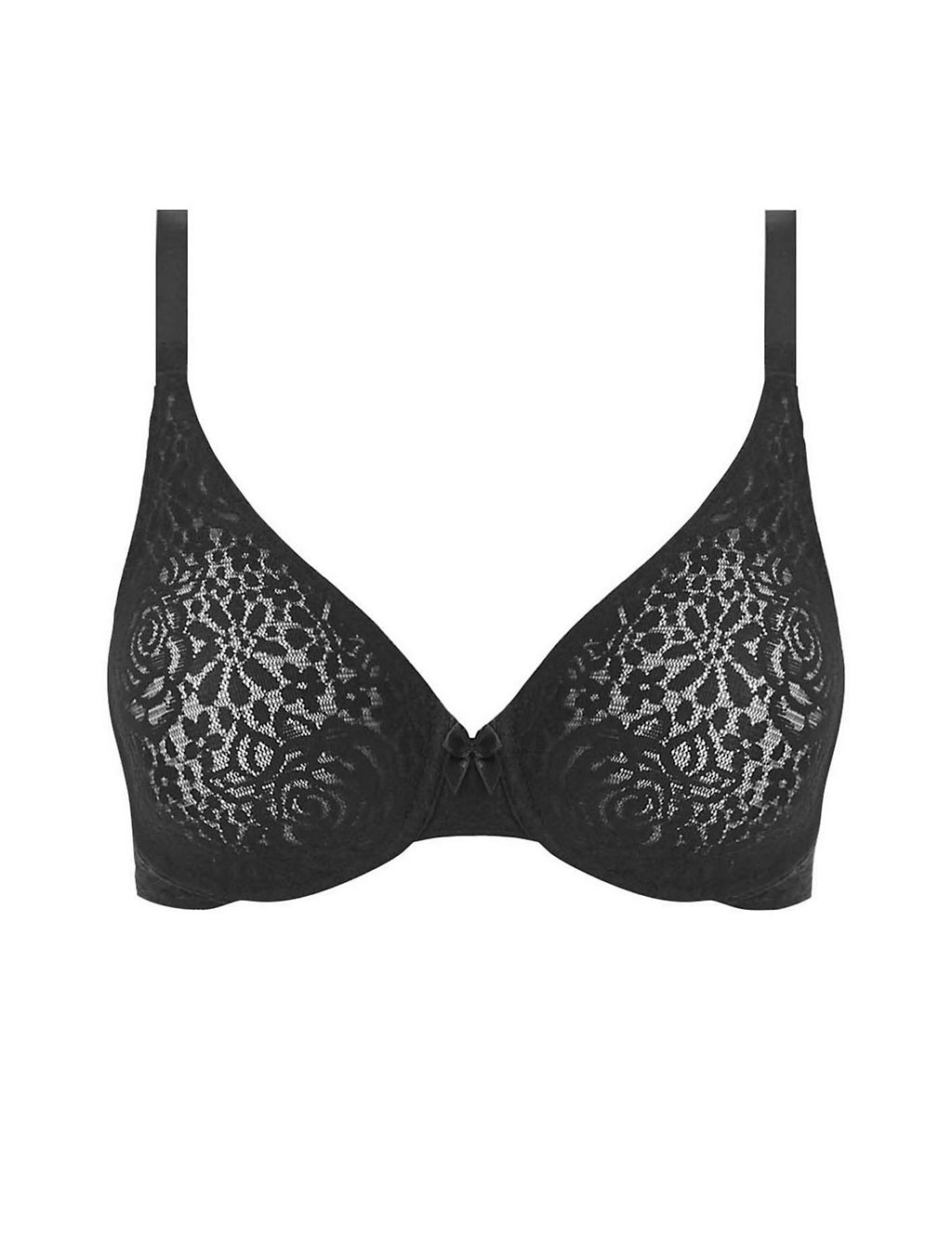 Halo Floral Lace Underwire Bra 1 of 6