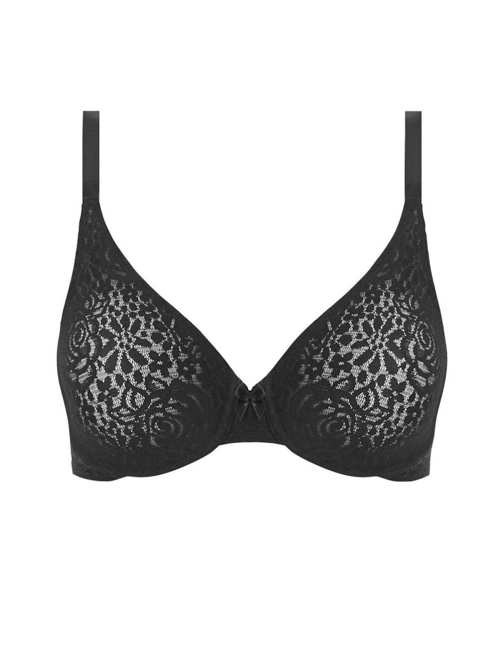 Halo Floral Lace Underwire Bra 1 of 6