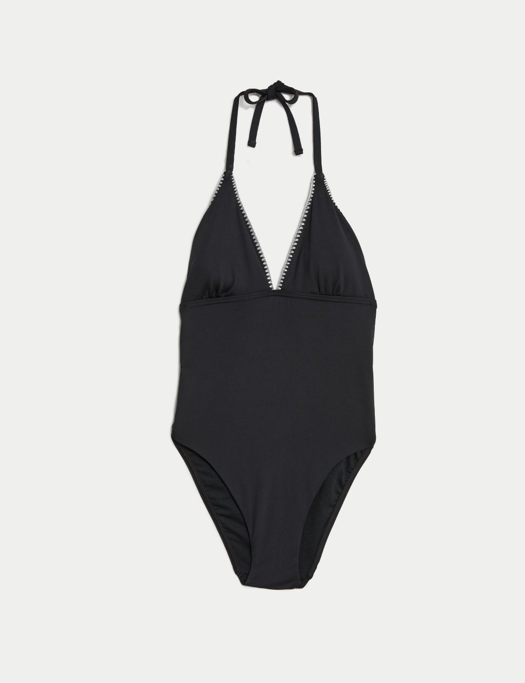 Halterneck Plunge Swimsuit | M&S Collection | M&S