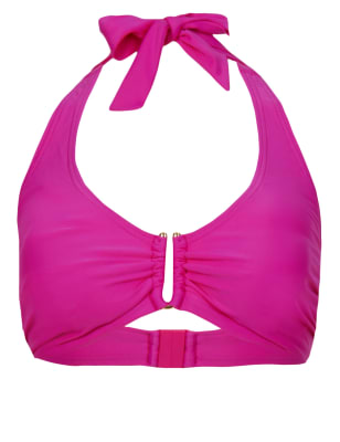 Halterneck Underwired Bikini Top DDG M&S Collection M&S