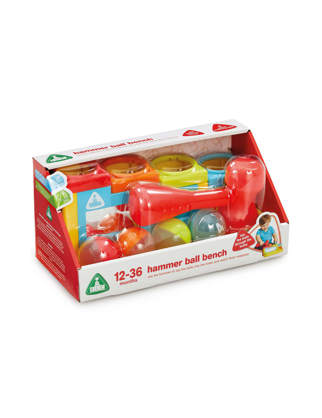 Hammer Ball Bench (12-36 Mths) 1 of 2