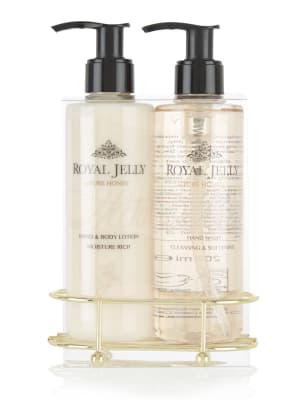 Hand Wash & Body Lotion Set Royal Jelly M&S