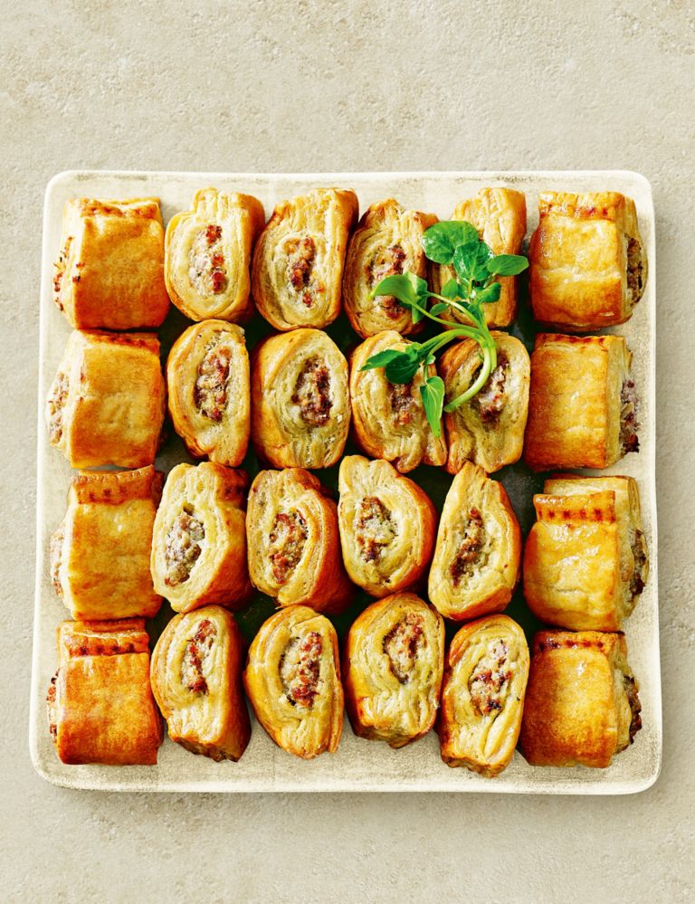 Handcrafted Pork Sausage Rolls (24 Pieces) - (Last Collection Date 30th September 2020) 1 of 2