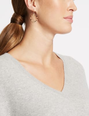 Hanging Hoop Earrings M&S Collection M&S