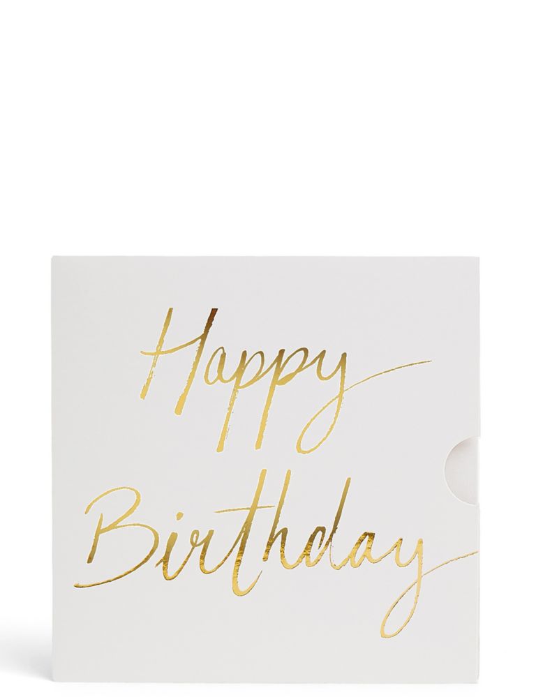 Happy Birthday Gold Gift Card 1 of 4