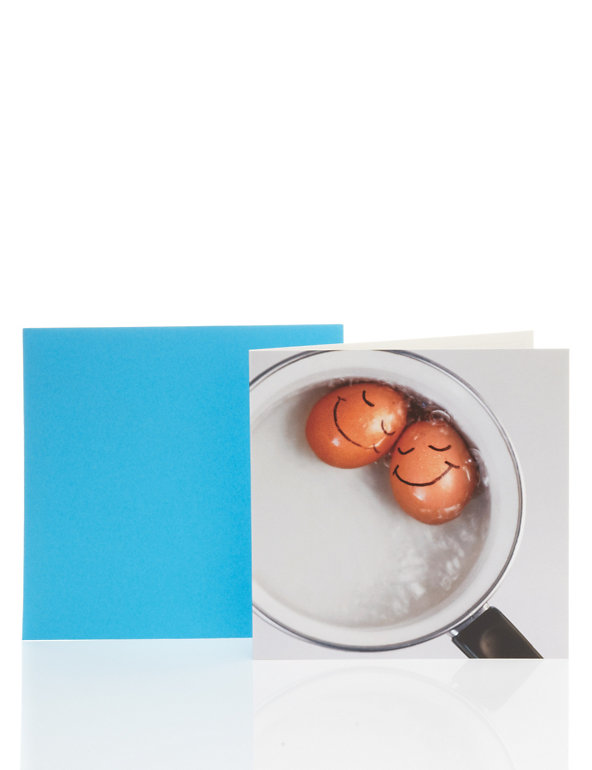 Happy Eggs Blank Card Image 1 of 1