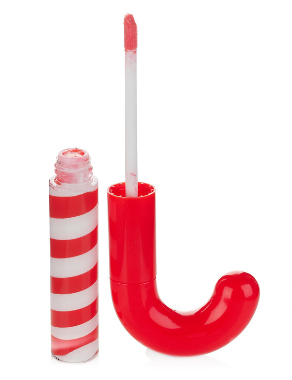 Happy Holidays Candy Cane Lip Gloss 7ml Image 1 of 2