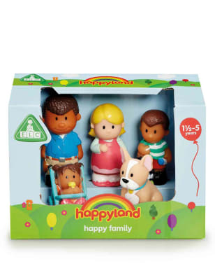 HABA Little Friends 3-Piece Family Play Set