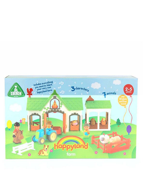 Happyland Farm with over 15 accessories Kids Activity Toys Birthday Gift 