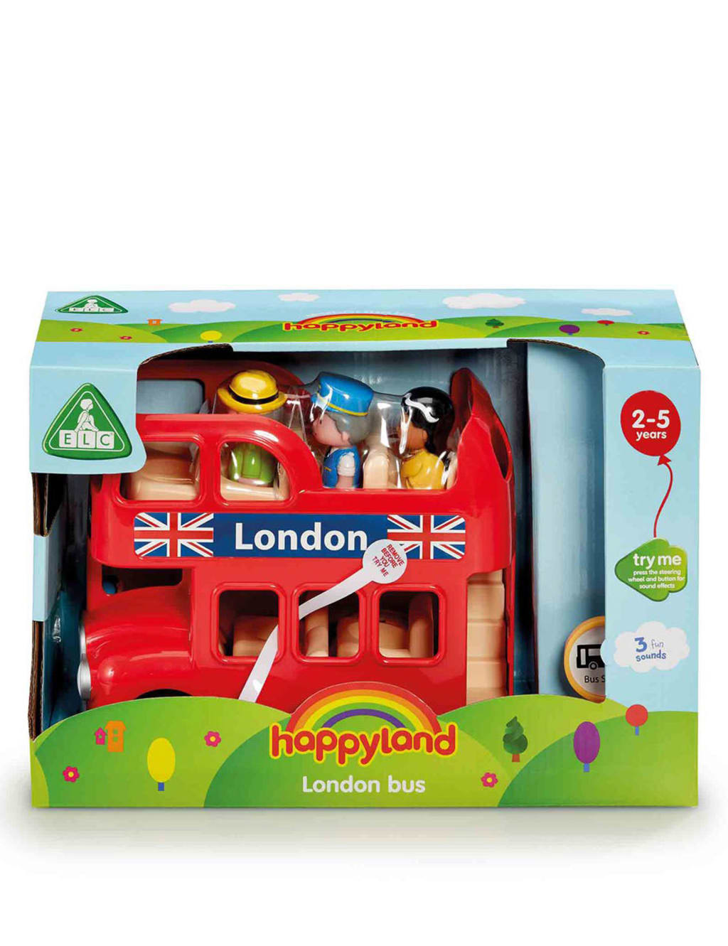 Elc happyland london cheap bus set