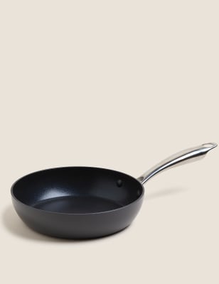 Stainless Steel 20cm Small Non-Stick Frying Pan, M&S Collection