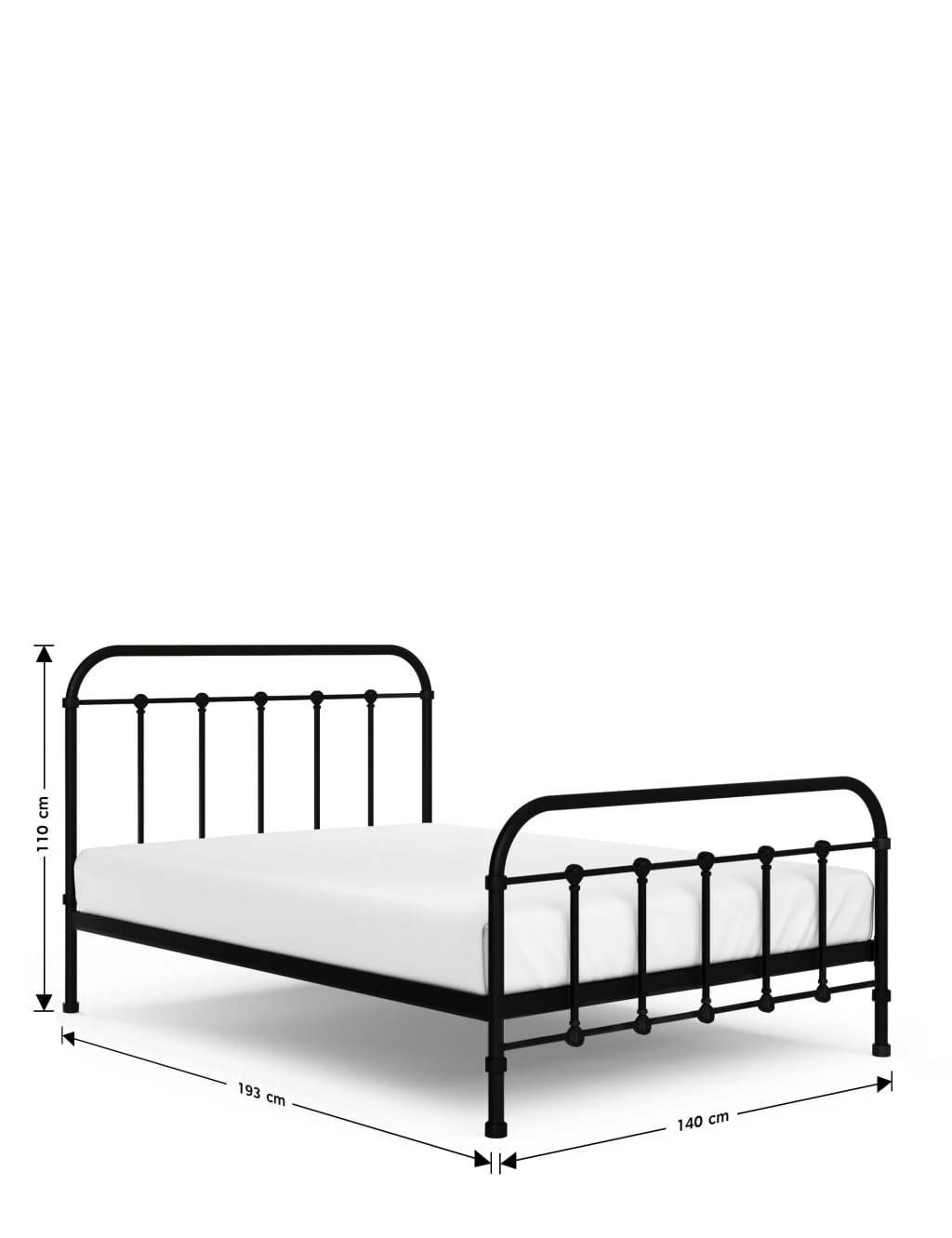 Marks and spencer metal bed hot sale frame