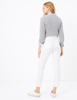 super high waisted cigarette trousers