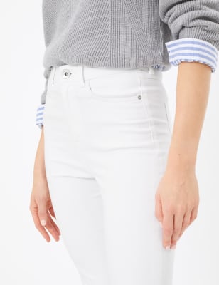 m&s white jeans
