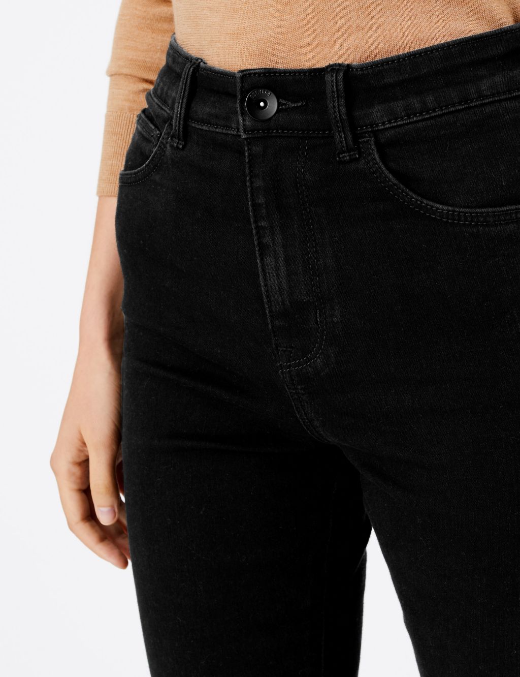 Harper High Waisted Cigarette Jeans | M&S Collection | M&S