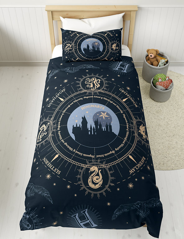 Harry Potter Cotton Mix Bedding Set, Harry Potter Bed Sheets Queen Size