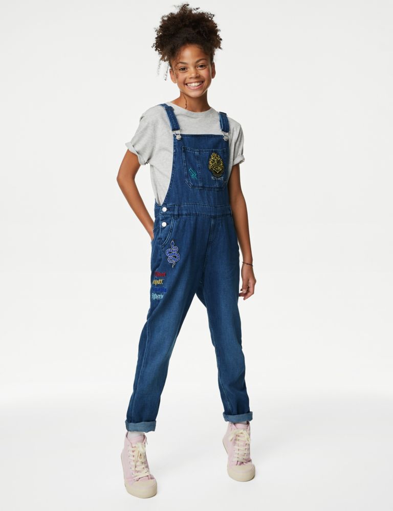 Harry Potter™ Denim Dungarees (6-16 Yrs), M&S Collection