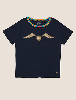 Harry Potter™ Golden Snitch T-Shirt (6-16 Yrs) Image 2 of 6