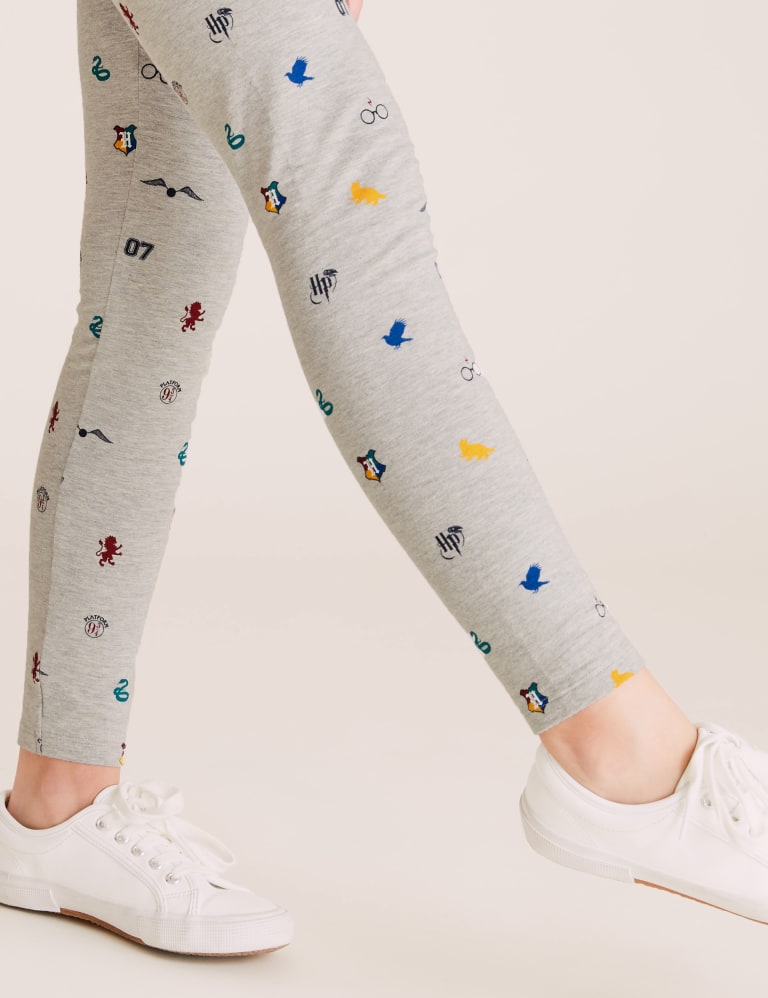 Harry Potter Hogwarts & Symbols Leggings