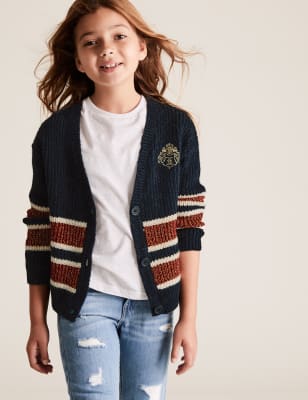 Harry Potter Striped Cardigan 6 16 Yrs M S