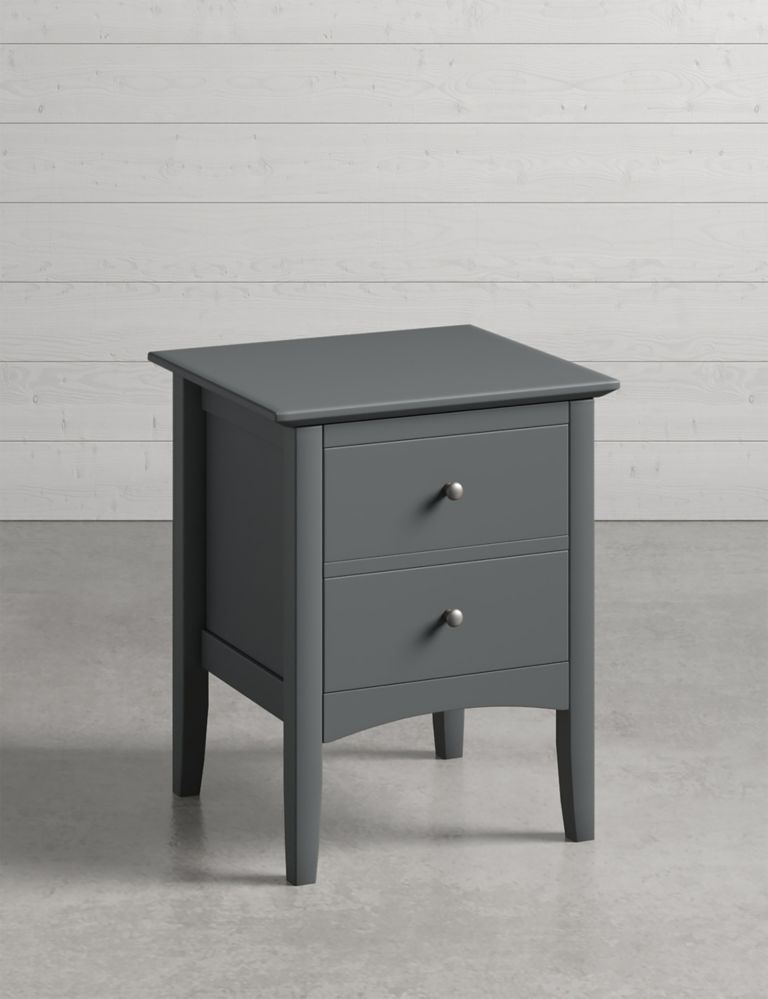 Hastings 2 Drawer Bedside Table 1 of 7