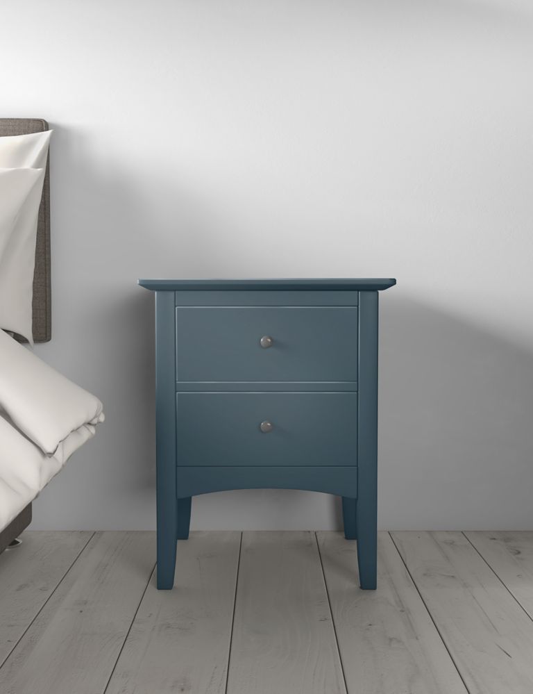 Hastings 2 Drawer Bedside Table 1 of 10