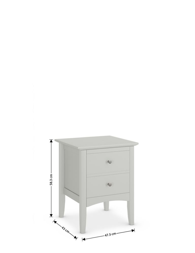 Hastings 2 Drawer Bedside Table 9 of 11