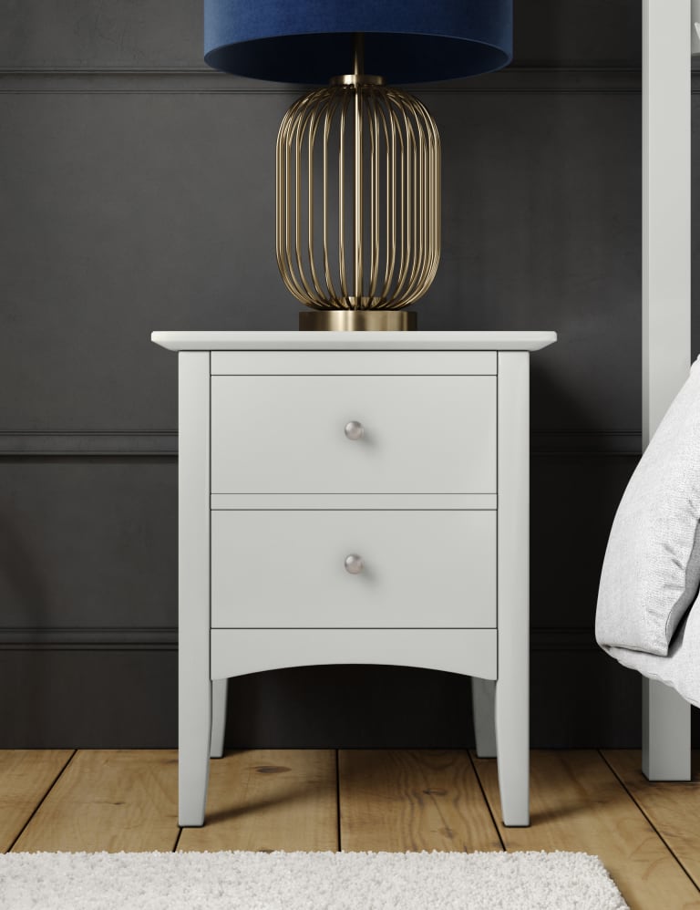 Hastings 2 Drawer Bedside Table 1 of 8
