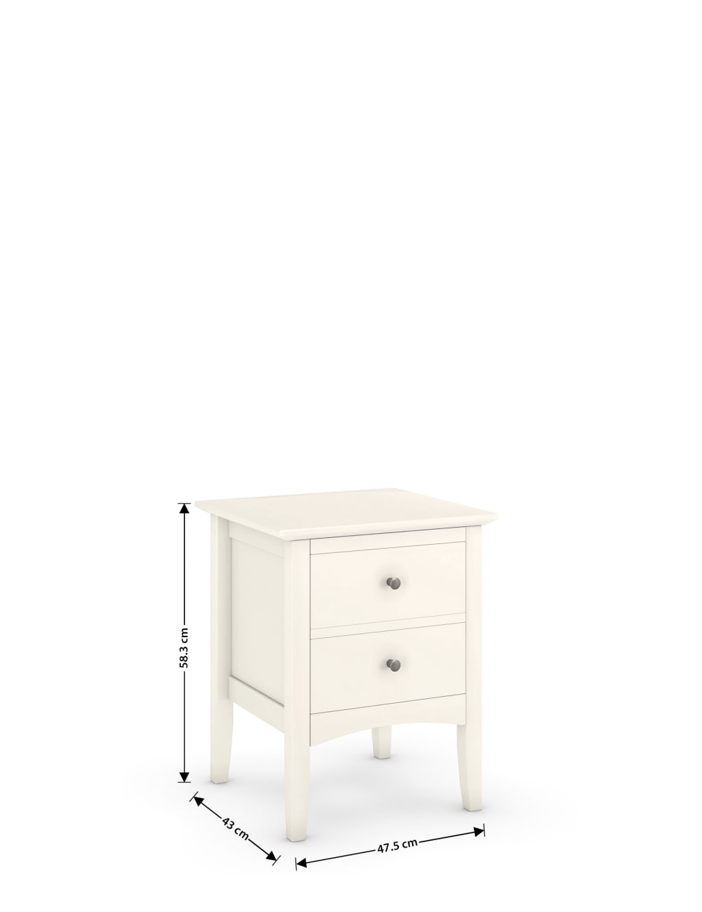 Hastings Bedside Table M&S