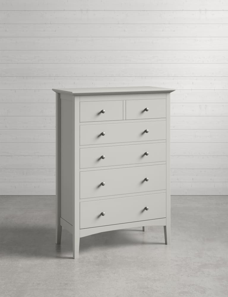 Hastings Grey 6 Drawer Chest M S