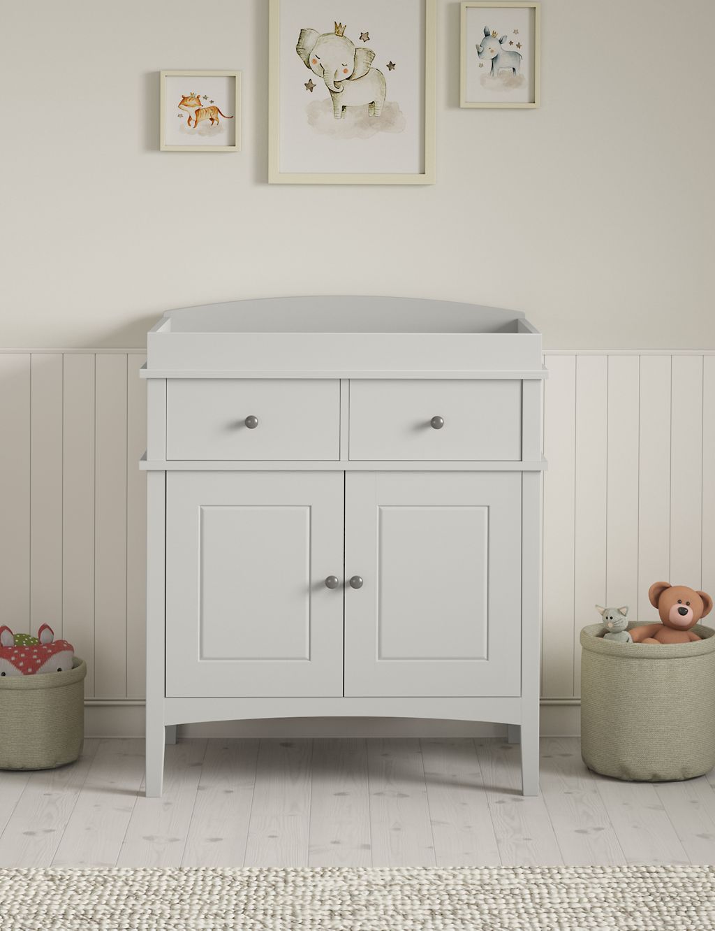 Hastings Grey Changing Table 1 of 9