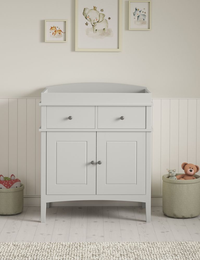 Hastings Grey Changing Table 2 of 9