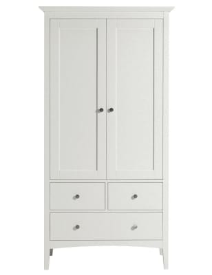 Hastings Grey Double Wardrobe M S