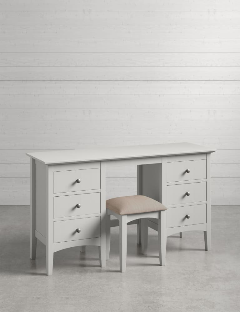 Hastings Grey Dressing Table & Stool 1 of 9