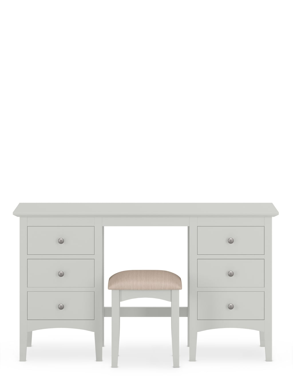 Hastings Grey Dressing Table & Stool 1 of 9