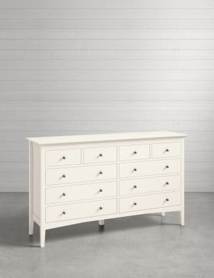 Hastings Ivory 10 Drawer Chest M S