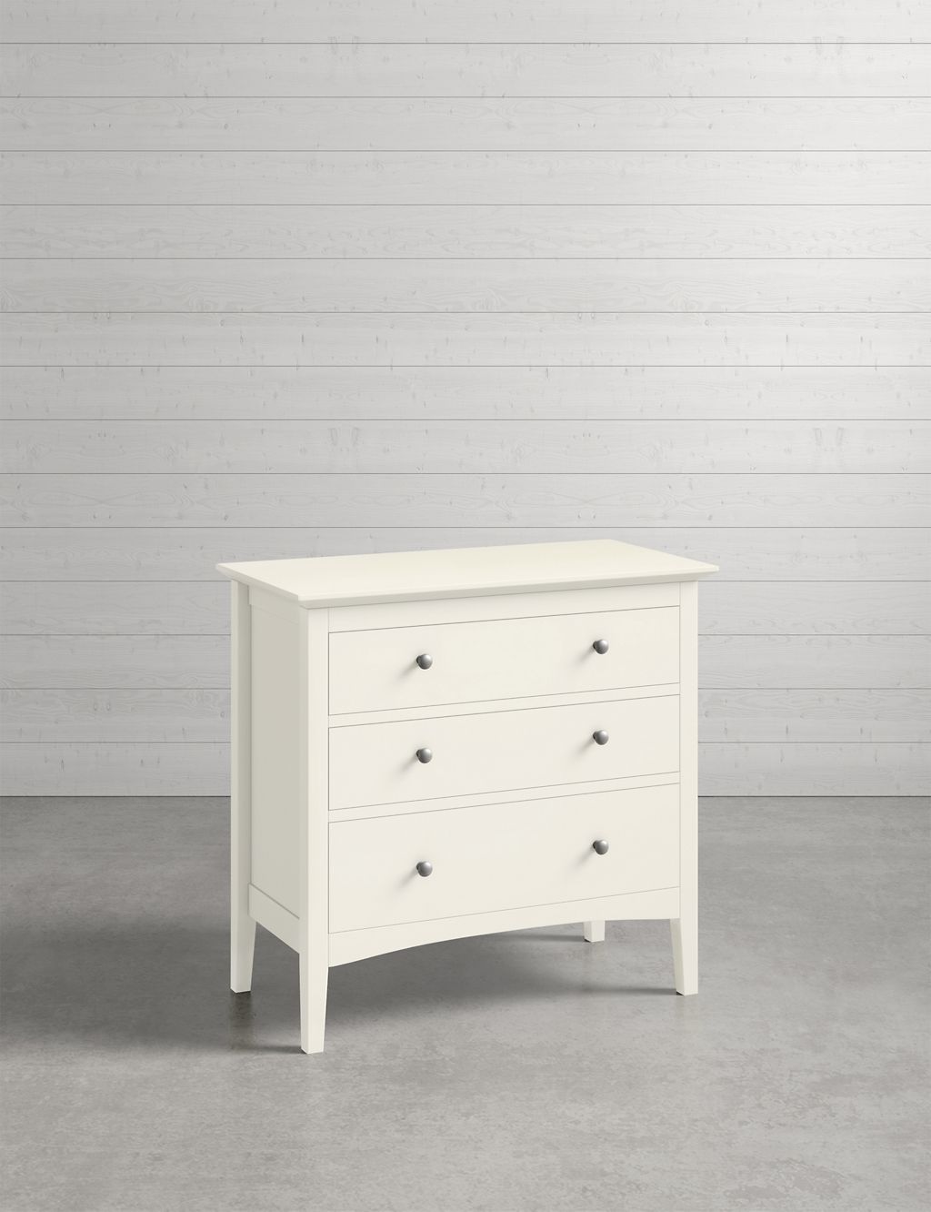 Hastings Ivory 3 Drawer Chest 3 of 9