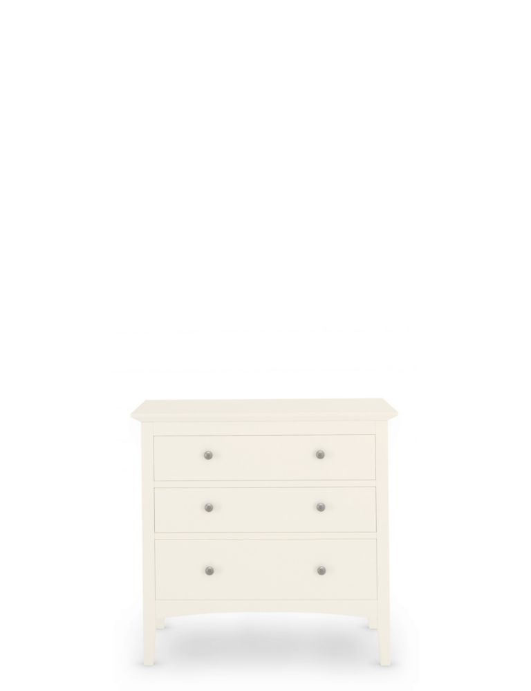Hastings Ivory 3 Drawer Chest 2 of 9