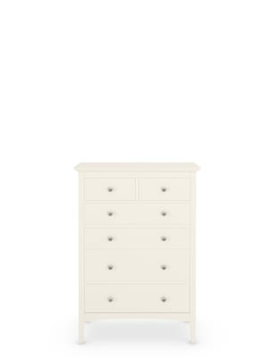 Hastings Ivory 6 Drawer Chest M S