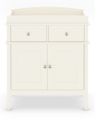 ivory changing table