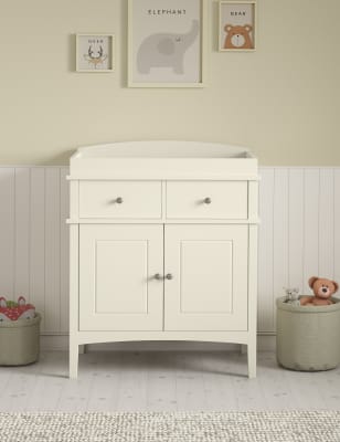 Cream store changing table