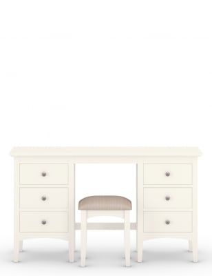 Hastings Ivory Dressing Table Stool Set M S