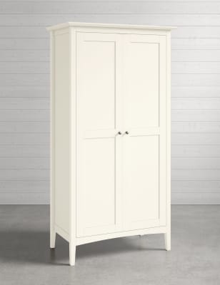 Hastings Ivory Full Length Wardrobe M S